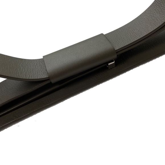 BALENCIAGA Designer Authentic Genuine Leather Olive Women’s Belt Size 100 - Picture 4 of 15